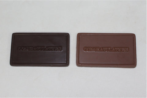 "Congratulations" Chocolate Bar