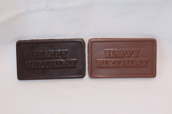 "Happy Birthday" Chocolate Bar