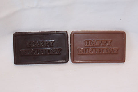 "Happy Birthday" Chocolate Bar