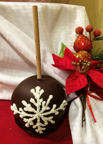 Gourmet Holiday Snowflake Apple