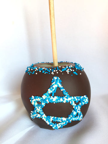 Gourmet Hanukkah Star of David Apple