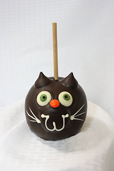 *Special Order Only* Halloween Black Cat Apple