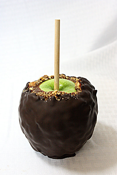 Gourmet Caramel & Almond Dipped-Chocolate Apple