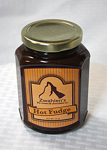 Jar of Dark Hot Fudge